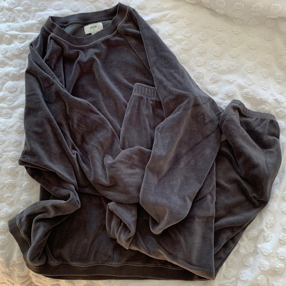 Aerie Velour Jumpsuit - Picture 2 of 7